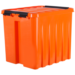 Контейнер с крышкой и клипсами Rox Box Original, 4,5 л, 210x170x175 мм, оранжевый