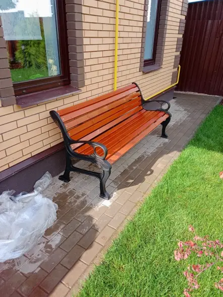 Скамейка чугунная «Наутилус» 0,6 м (кресло)