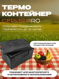 Термоконтейнер TERMOBOX Экстрим PRO, 14 л, 400х300х220 мм, 55кг/м3