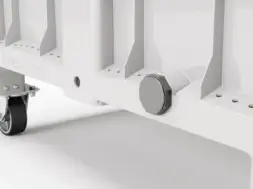 Контейнер iBox 1200х800х801 сплошной на полозьях с пробкой 1"