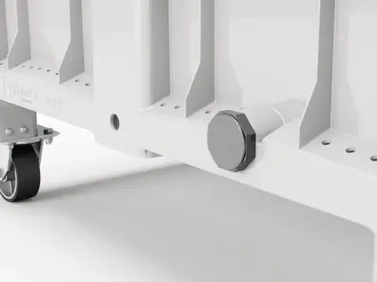 Контейнер iBox 1200х800х801 сплошной на полозьях с пробкой 1"