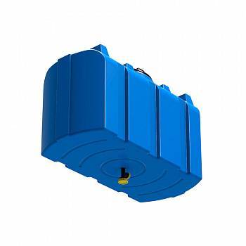 Бак пластиковый для летнего душа Полимер-Групп R, 200 л, синий [DR200S13]