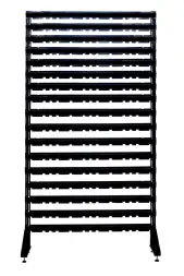 Стеллаж с пластиковыми ящиками 1801-7/9/0 Z-S