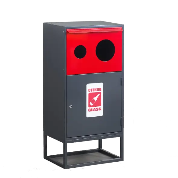 Контейнер для раздельного сбора отходов КРС-400-1 СТЕКЛО