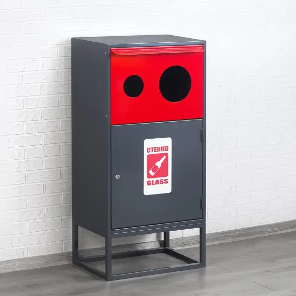 Контейнер для раздельного сбора отходов КРС-400-1 СТЕКЛО