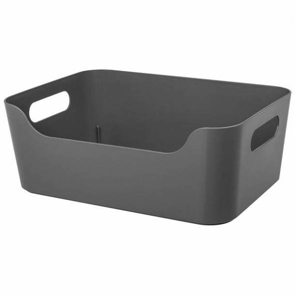 Корзинка универсальная SCANDI, 10л, серый