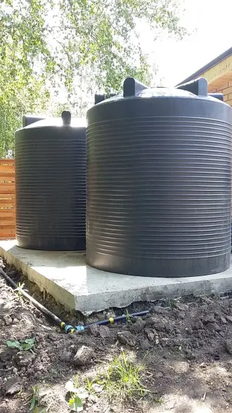 Пластиковая емкость для воды 5500 л