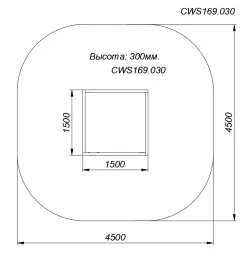 Песочница BALKWOOD «Луксор»