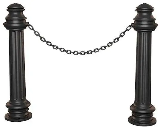 Столбик чугунный С-2