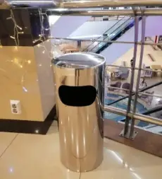 Урна Тополь, 380х830 мм, пол/шлиф, 50 л