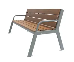 Скамейка стальная «Уездный город»