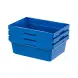 Контейнер пластиковый вкладываемый INSTORE, 600х400х220 мм, синий [KV 6422]