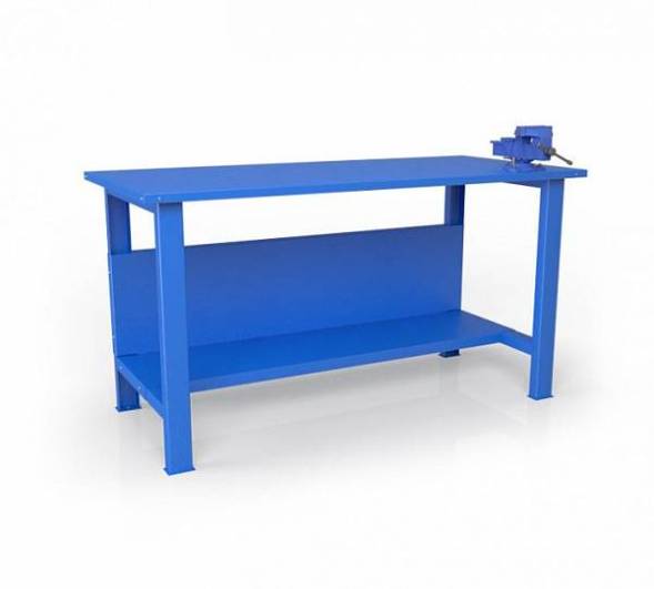 Стол слесарный с металлическими тисками ВСТ-Н 15/00 ПС-1400