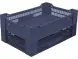 Ящик пластиковый перфорированный, 600x400x135 мм, 32,4 л, синий [119]