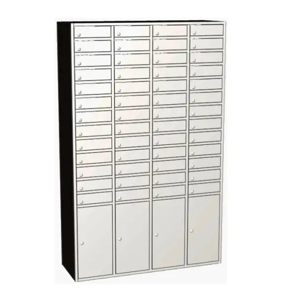 Шкаф для хранения мобильных телефонов на 56 ячеек ШТМ 52/4 1750x1100x380 мм Серый