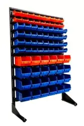 Стеллаж с пластиковыми ящиками 1501-2/4/4 S-O