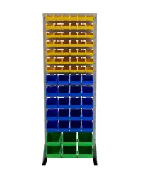 Стойка Стелла-техник односторонняя D1-07-05-02 с ящиками, 2020х735 мм