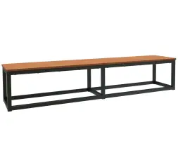 Скамейка стальная «Вормс» без спинки