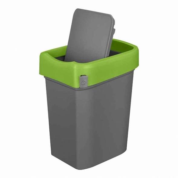 Контейнер для мусора Smart Bin 25л, зеленый