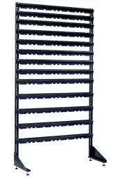 Стеллаж с пластиковыми ящиками 1801-2/6/4 CH-Kombo