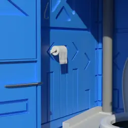 Мобильная туалетная кабина "Стандарт Плюс" в разборе зеленая