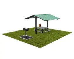 Мангальная зона №6 на 8 мест