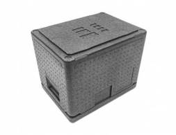 Термобокс пенополипропиленовый с крышкой StP Normal 22 л, 40 кг/м3