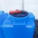Емкость ST 2000л с патрубками 100мм под плотность до 1.5 г/см3 синяя
