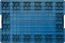 Евроконтейнер пластиковый R-KLT 6415, 594х396х147 мм, 21,1 л, синий