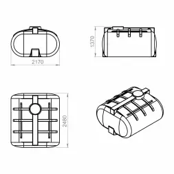 Мобильная Мини АЗС PT-G5000U 24V