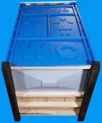 Туалетная кабина «СТАНДАРТ МД» с деревянным поддоном