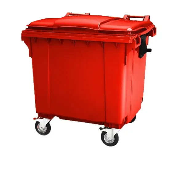 Комплект колесных опор для мусорного 4-х колёсного контейнера с крепежами