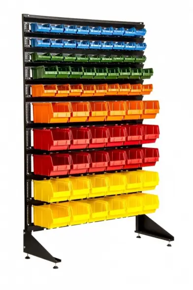 Стеллаж с пластиковыми ящиками 1501-3/2/5 Kombo