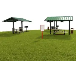 Мангальная зона №5 на 18 мест