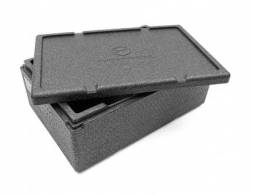 Термобокс пенополипропиленовый с крышкой StP Normal 32 л, 40 кг/м3