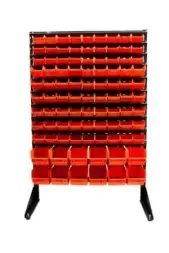 Стеллаж с пластиковыми ящиками 1501-3/6/2 K