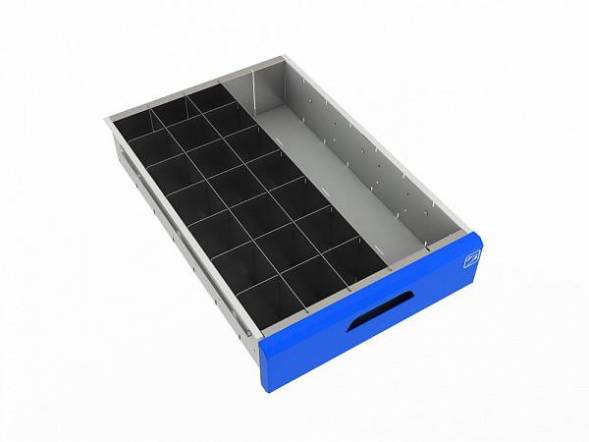 Комплект перегородок в ящик WOKER PRO ДВК 27E х 36E №4 (высота 135 мм)