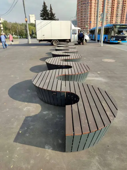 Модульная скамейка «Экополис Комби-2»