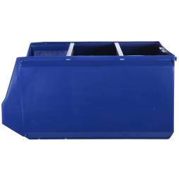 Складской лоток для метизов, мелочей и деталей Logic Store®, 500х300х250 мм, синий [12.407]