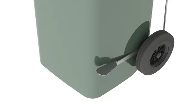 Педаль для 2-колёсных контейнеров 120л