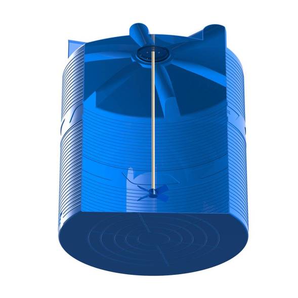 Емкость V 10000 литров с лопастной мешалкой