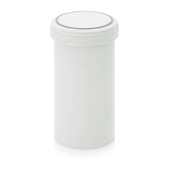 Банка 1,3 л с внутренней крышкой, белая