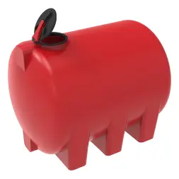 Емкость КАС 5000 H с откидной крышкой красный