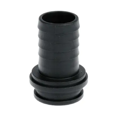 Штуцер G3 прямой с елкой для барашковой гайки пластик Италия