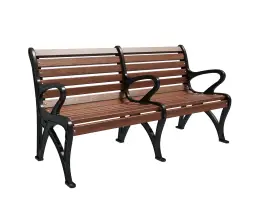 Скамейка чугунная «Роса» 1,5 м