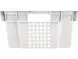 Ящик пластиковый морозостойкий перфорированный, 600x400x200 мм, 48 л, белый [102-У]