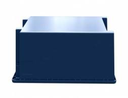 Ящик пластиковый поворотно-вкладываемый универсальный, 600х400х300 мм, синий [12.480.61 (KD6430.1)]