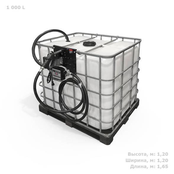 Мини АЗС PIUSI "Еврокуб" - раздаточная колонка без счетчика