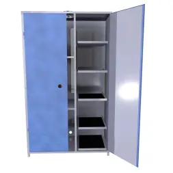 Шкаф для аккумуляторов ШМА-07 1160x650x2030 мм Синий