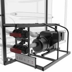 Комплекс насосный 600л/мин для воды ZПО2